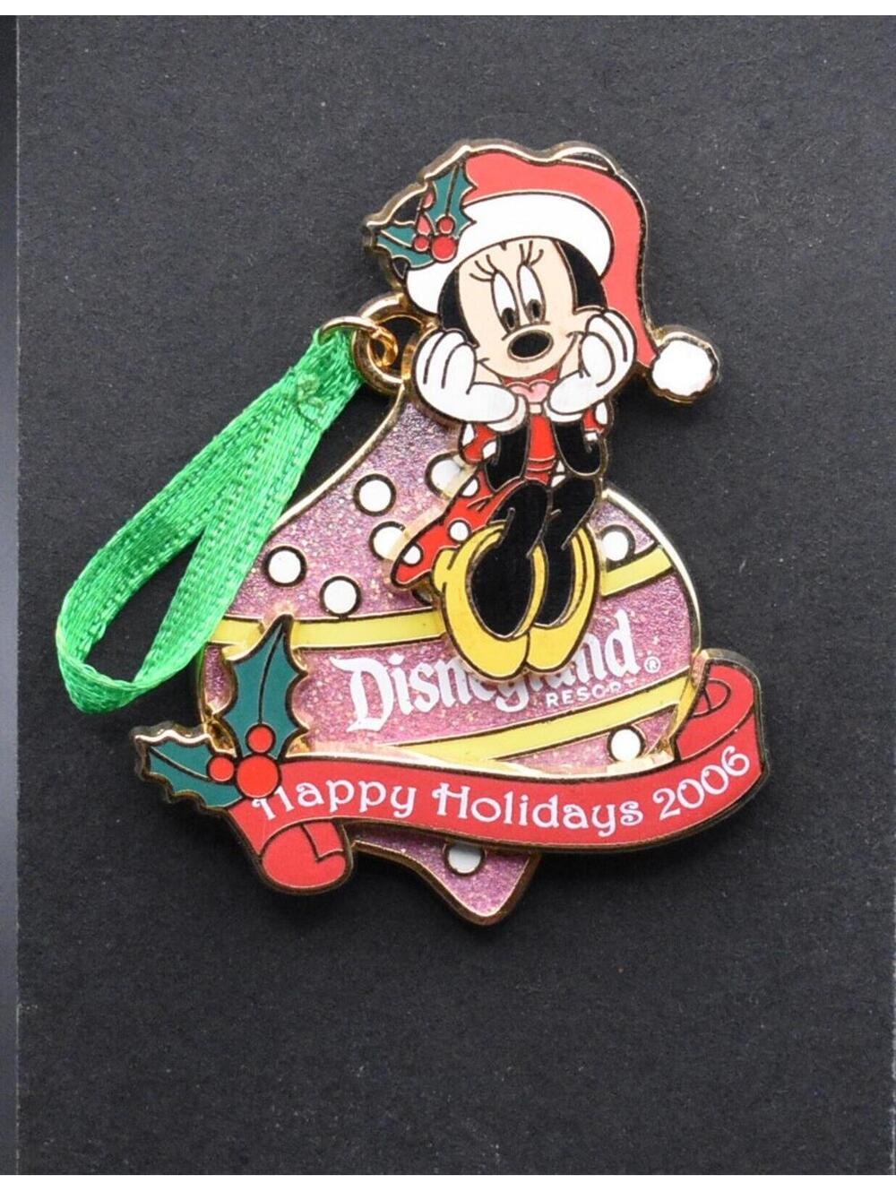 Disney DLR 2006 Holiday Ornament Collection Minnie Mouse LE 1000 Pin (C6)